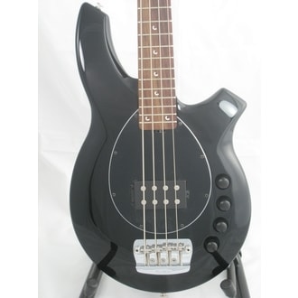 MusicMan Bongo 4 Humbucker - Black - černý pickguard - basová kytara