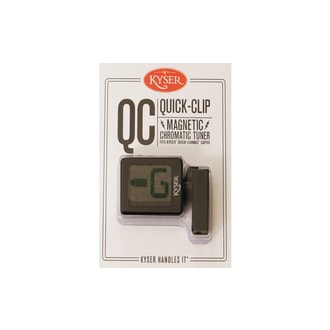 Kyser Quick-Clip Tuner KQCT1 - ladička pro umístění na kapodastr