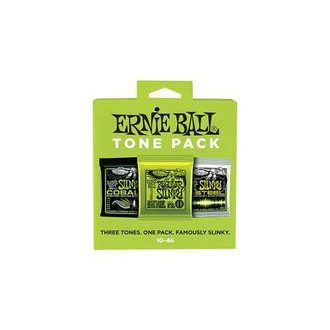 3331 Ernie Ball Tone Pack - Regular Slinky Electric Strings 3-pack(Slinky, Cobalt, M-Steel) .010-.046 - struny na elektrickou kytaru - 3ks