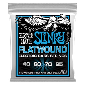 2815 Ernie Ball Extra Slinky Flatwound Cobalt 40/95 - hlazené basové struny  -1ks