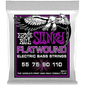 2811 Ernie Ball SLINKY FLATWOUND POWER 55 – 110