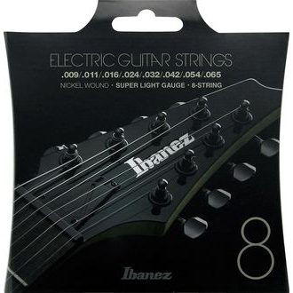 Ibanez - IEGS8 - Super Light - .009 - .065 - struny na 8-strunnou elektrickou kytaru - 1ks