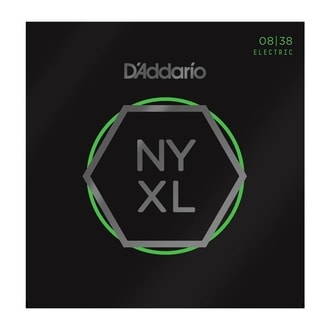 D´Addario NYXL0838 Nickel Wound Electric Strings Extra Super Light .08-.038 struny na elektrickou kytaru