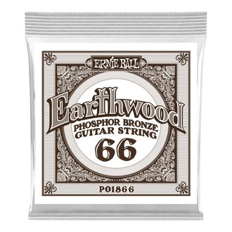 1866 Ernie Ball .066 SLINKY ACOUSTIC PHOSPHOR BRONZE - jednotlivá struna - 1ks