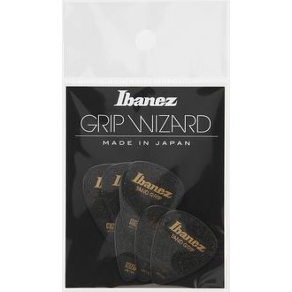Ibanez Grip Wizard Series Sand Grip Flat Picks - Heavy - 6 pcs - kytarové trsátka - 6ks