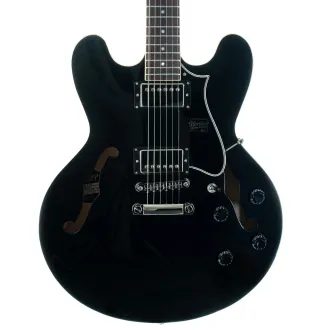 Heritage USA Standard H-535 Semi-Hollow - Ebony - lubová elektrická kytara - 1ks