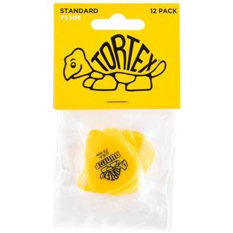 Dunlop Tortex Standard .73mm - žlutá -  trsátka - 12ks