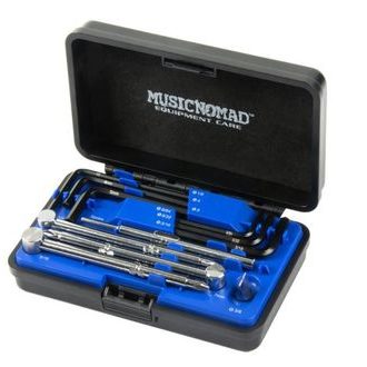 MusicNomad MN235 Premium Guitar Tech Truss Rod Wrench Set - 11 pcs - profesionální set 11 klíčů na seřízení nástroje