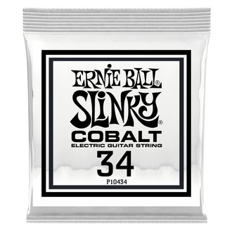 10434 Ernie Ball .034 Cobalt Wound Electric Guitar Strings Single - jednotlivá struna na elektrickou kytaru - 1ks