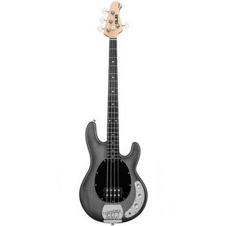 Sterling by MusicMan SUB Bass StingRay RAY4 Trans Black Satin - basová kytara - 1ks