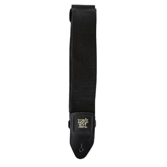 4037 Ernie Ball Polypro Guitar Strap - Black - kytarový pás - 1ks