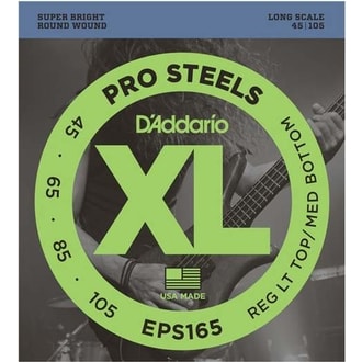 D'ADDARIO EPS165 PRO STEEL - struny pro basovou kytaru