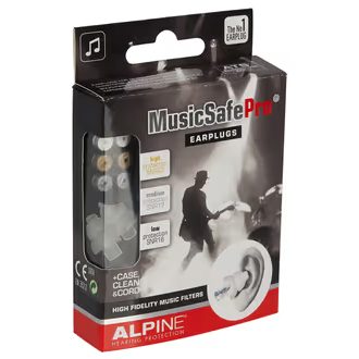 Alpine MusicSafe Pro Transparent - špunty do uší - 2ks