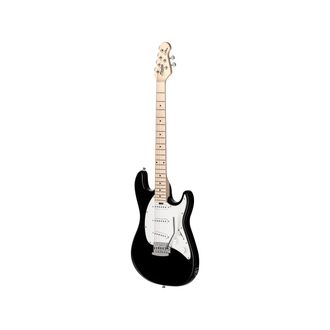Sterling by MusicMan Guitar SUB Cutlass - CT30SSS - Black - elektrická kytara - 1ks