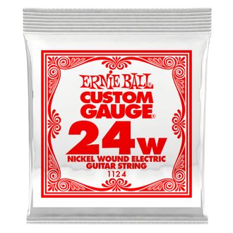 1124 Ernie Ball .024 WOUND Single String - jednotlivá struna na elektrickou kytaru - 1ks