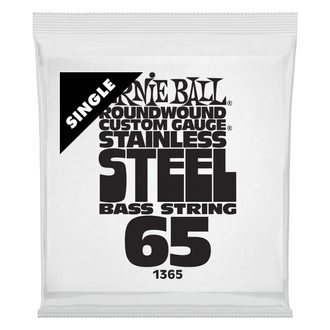 1365 Ernie Ball .065 Stainless Steel Electric Bass String Single - jednotlivá struna na basovou kytaru - 1ks