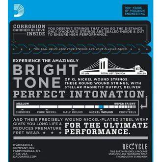 D’Addario EXL145 Nickel Wound Heavy  .012-.054 - struny na elektrickou kytaru