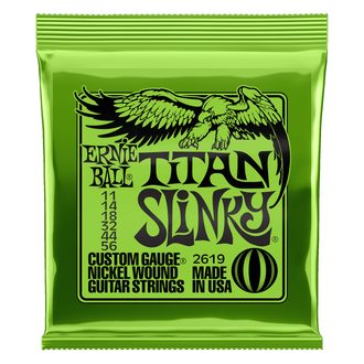 2619 Ernie Ball Titan Slinky Nickel Wound Electric Guitar Strings 11-56 Gauge - struny pro elektrickou kytaru - 1ks