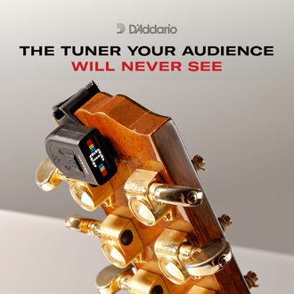 D'Addario Micro Headstock Tuner - PW-CT-12 - klipová mikro ladička - 1ks