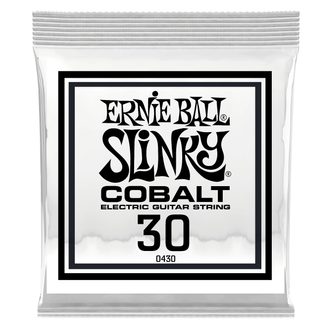 10430 Ernie Ball .030 Cobalt Wound Electric Guitar Strings Single - jednotlivá struna na elektrickou kytaru - 1ks