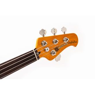 Music Man USA - The Pino Palladino - Signature StingRay Bass - 79 Burst - Fretless - elektrická baskytara - 1ks