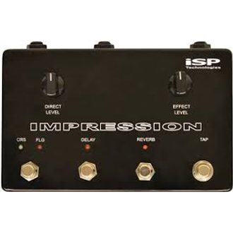 ISP IMPRESSION PEDAL - Delay / Chorus / Flanger / Reverb