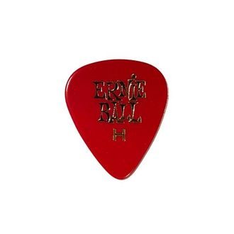 9123 Ernie Ball série SIDEMAN Heavy 0.94mm Red Celluloid Picks -  červené, celuloidové - 6ks