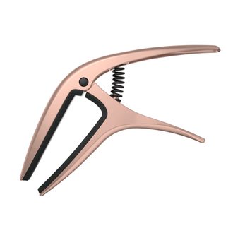 9605 Ernie Ball Axis Dual Radius Capo Rose Cold Satin - univerzální kapodastr na elektrickou i akustickou kytaru