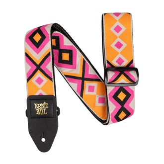 5370 Ernie Ball Classic Jacquard Guitar/Bass Strap - Electric Diamond - kytarový pás - 1ks