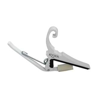 Kyser KGCWA Capo Quick-change Pure White Classical - kapodastr na klasickou kytaru