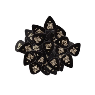 9124 Ernie Ball série SIDEMAN Heavy 0.94mm Black Celluloid Picks -  černé, silné , celuloidové - 1ks