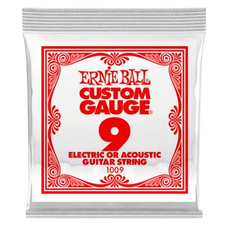 1009 Ernie Ball .009 Electric Plain Single String - jednotlivá struna - 1ks