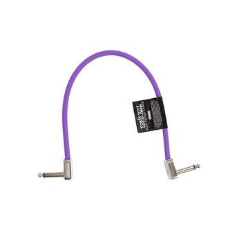 6448 Ernie Ball Flex Patch Cable 12" Purple Single - propojovací kabel - 30.48cm - 1ks