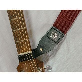 5365 Ernie Ball Acoustic Guitar Strap - Černý - pás na akustickou kytaru - 1ks