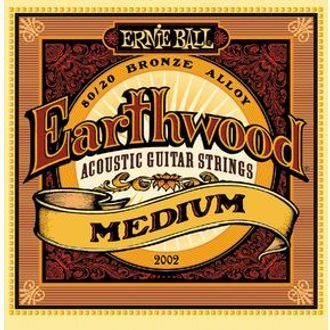 2002 Ernie Ball Earthwood Medium .013 - .056 Acoustic 80/20 Bronze - struny na akustickou kytaru - 1ks