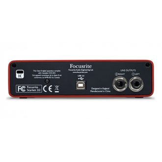 FOCUSRITE Scarlett 2i2 - zvuková karta
