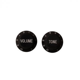 M05193 MusicMan Parts - Tone + Volume Knob Black - 2ks