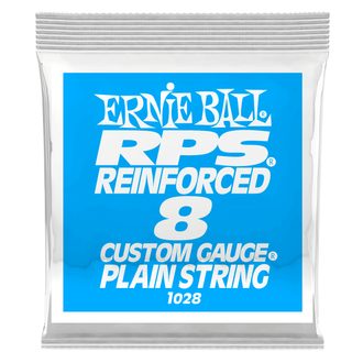 1028 Ernie Ball .008 RPS Reinforced Plain Electric Guitar Strings Single - 1ks
