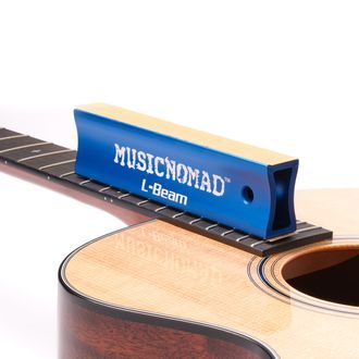 MusicNomad MN810 Fret Leveler - Leveling (L-Beam) 7" (18cm) pro Guitar, Ukulele, Mandolin - 1ks