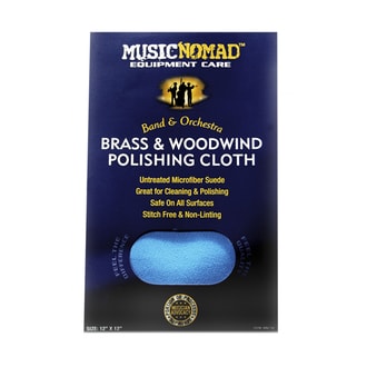 MusicNomad MN730 Brass & Woodwind Untreated Microfiber Polishing Cloth