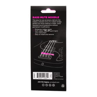 9637 Ernie Ball - Mute Noodle Bass - tlumítko mezi struny na baskytaru - 1ks
