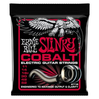 2716 Ernie Ball Burly Slinky Cobalt Electric Guitar Strings - 11-52 - struny na elektrickou kytaru - 1ks