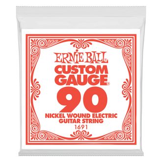 1691 Ernie Ball .090 Nickel Wound Electric Guitar Strings Single - jednotlivá struna - 1ks