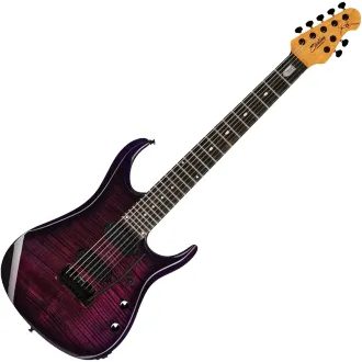 Sterling by MusicMan Guitar John Petrucci - JP157D - Flame Maple - Purple Nebula - sedmistrunná elektrická kytara - 1ks