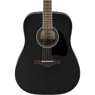 IBANEZ AW84-WK Artwood 6-Str - Weatherd Black - akustická kytara - 1ks