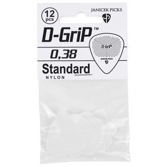 Janicek D-GRIP Standard 0.38 - kytarové trsátko 1ks