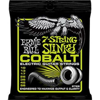 2728 Ernie Ball Cobalt 7 String Slinky .010-.056 struny na elektrickou kytaru