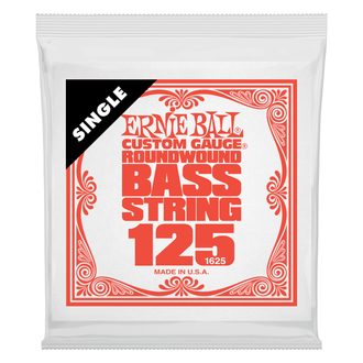 1625 Ernie Ball .125 Nickel Wound Electric Bass String Single - jednotlivá basová struna - 1ks