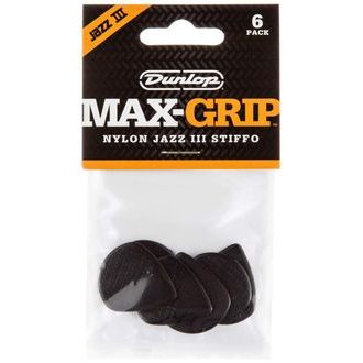 DUNLOP Max Grip Jazz III Black Stiffo - trsátka - 6ks