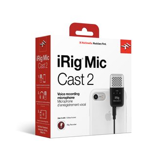 IK MULTIMEDIA iRig Mic Cast 2 - microphone for iPhone/iPod/iPad/Android